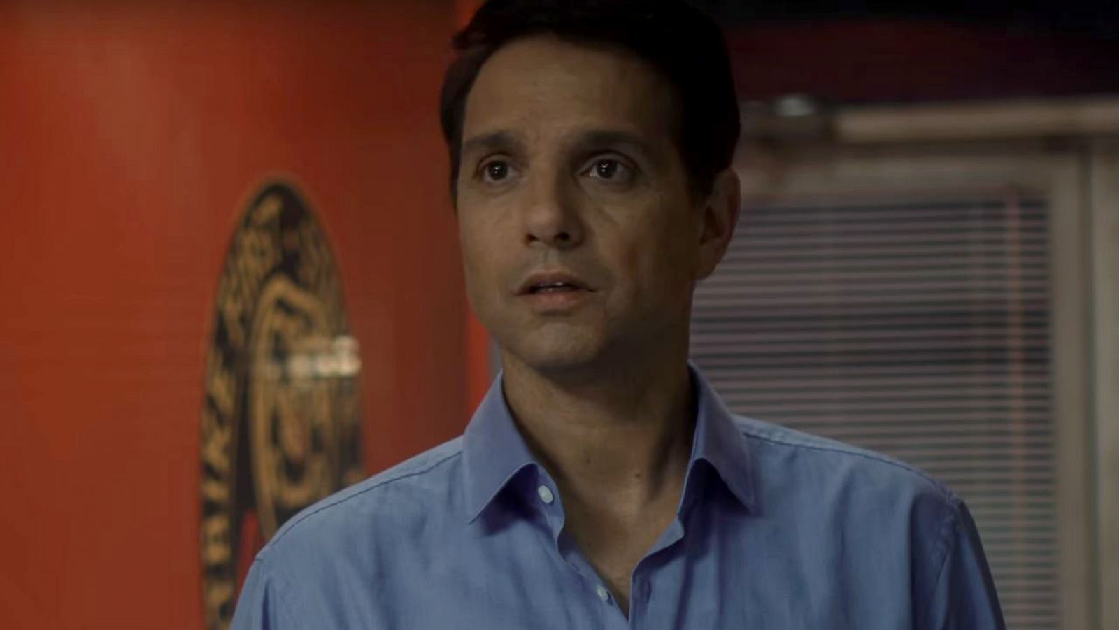 PHOTO: This screengrab shows Ralph Macchio in a scene from the official trailer for "Cobra Kai," a YouTube Red Original Series premiering May 2, 2018.