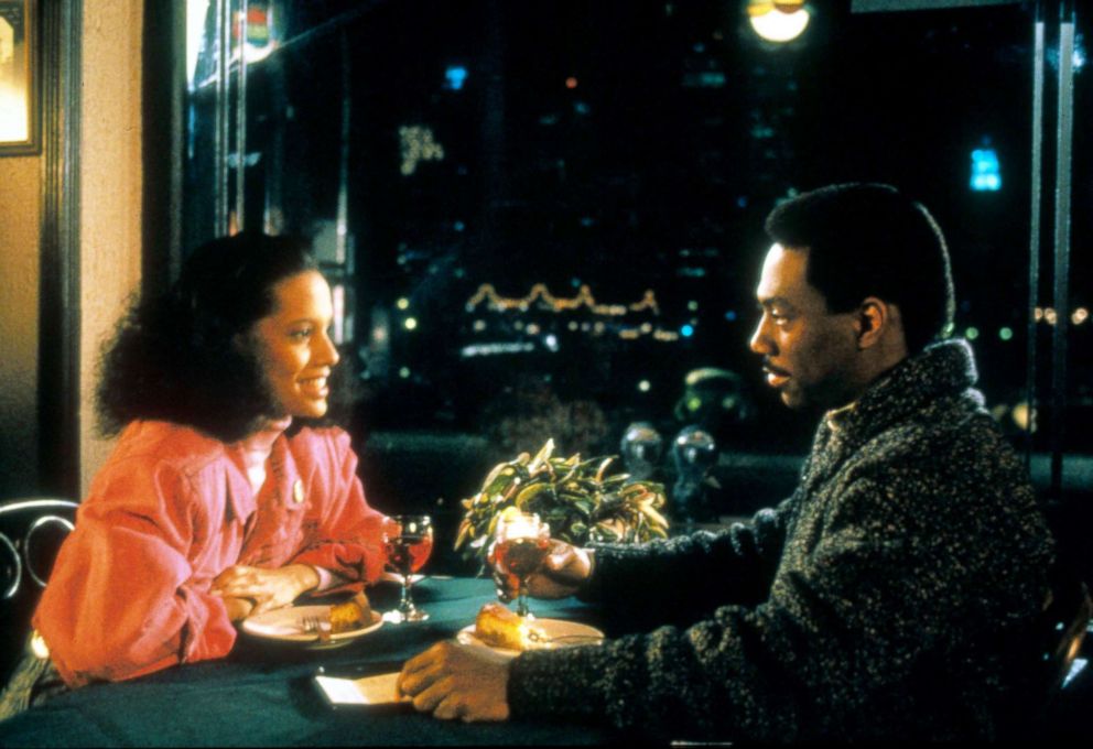 PHOTO: Shari Headley, as Lisa McDowell, and Eddie Murphy, as Prince Akeem/Randy Watson, in a scene from "Coming to America."