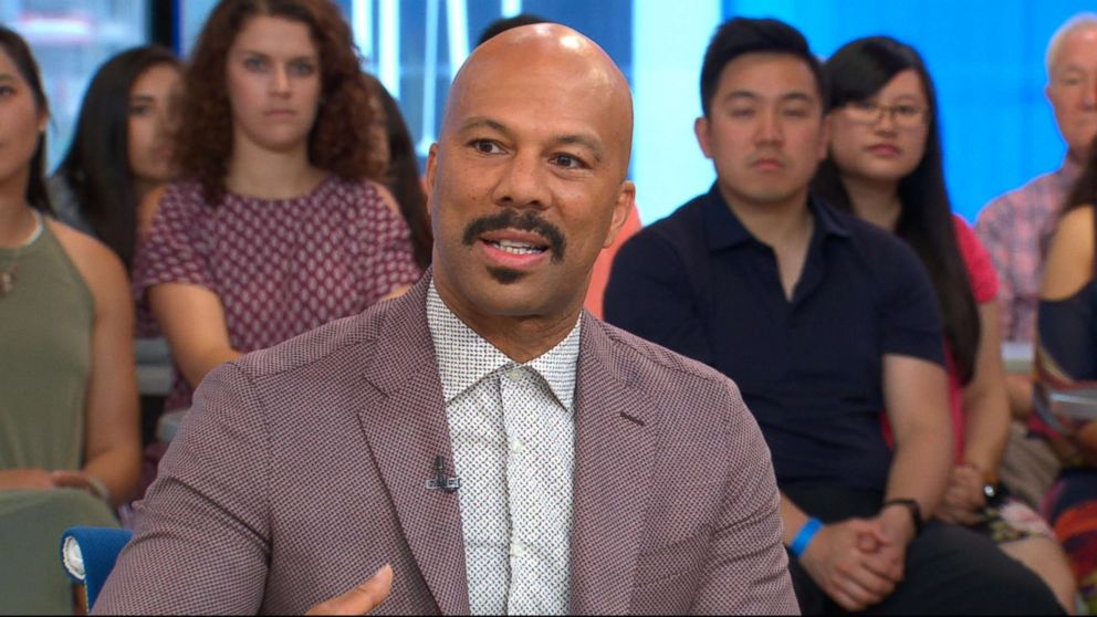 PHOTO: Common talks to "Good Morning America" about his new movie "The Tale."