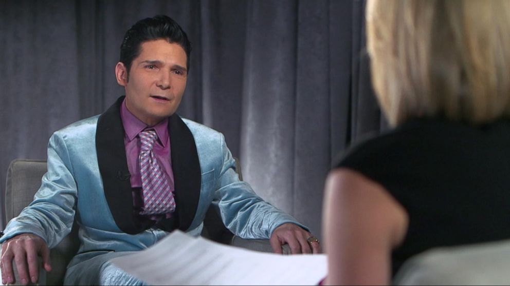 PHOTO: Corey Feldman, 46, speaks with ABC News' Amy Robach about his Lifetime special "A Tale of Two Coreys."