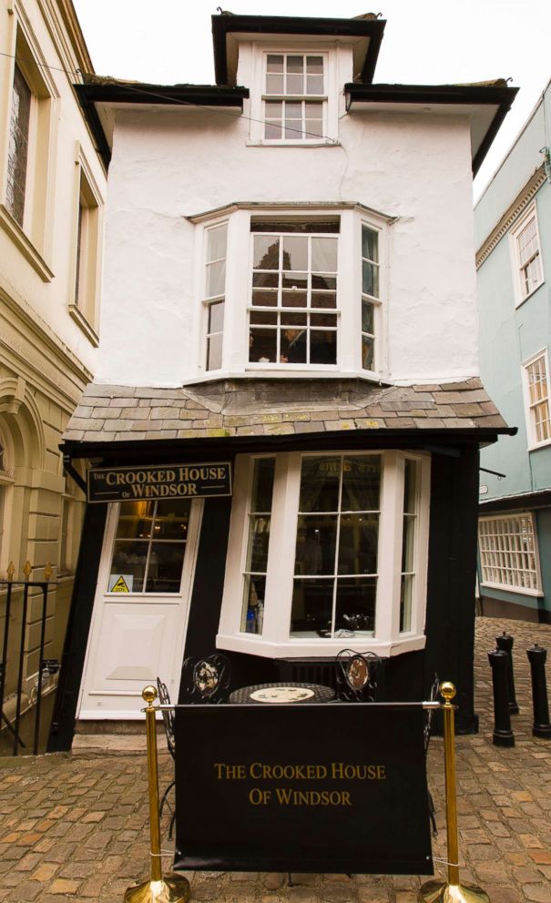 PHOTO: The Crooked House of Windsor in Windsor, England is pictured in this undated stock photo.