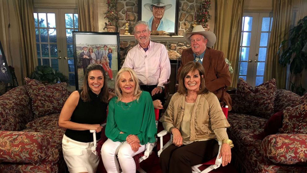 VIDEO: Original cast members of beloved 'Dallas' TV show reunite