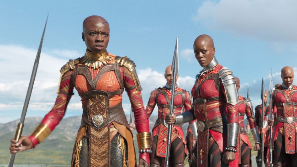 PHOTO: Danai Gurira in a scene from "Black Panther."