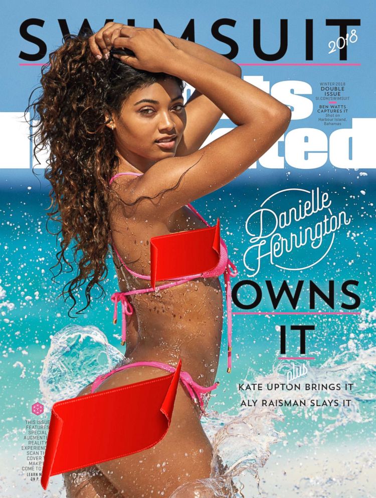 PHOTO: Danielle Herrington appears on the cover of the 2018 Sports Illustrated Swimsuit Issue.

