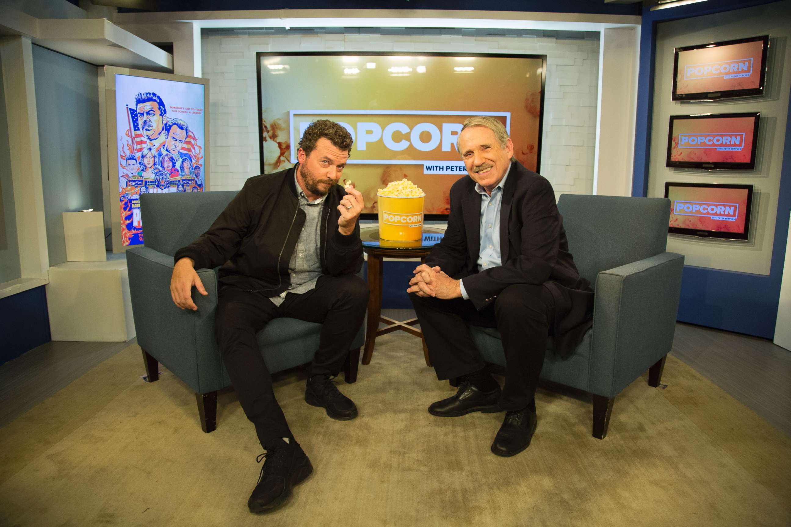 PHOTO: Danny McBride appears on "Popcorn with Peter Travers" at ABC News studios, Sept. 11, 2017, in New York City.
