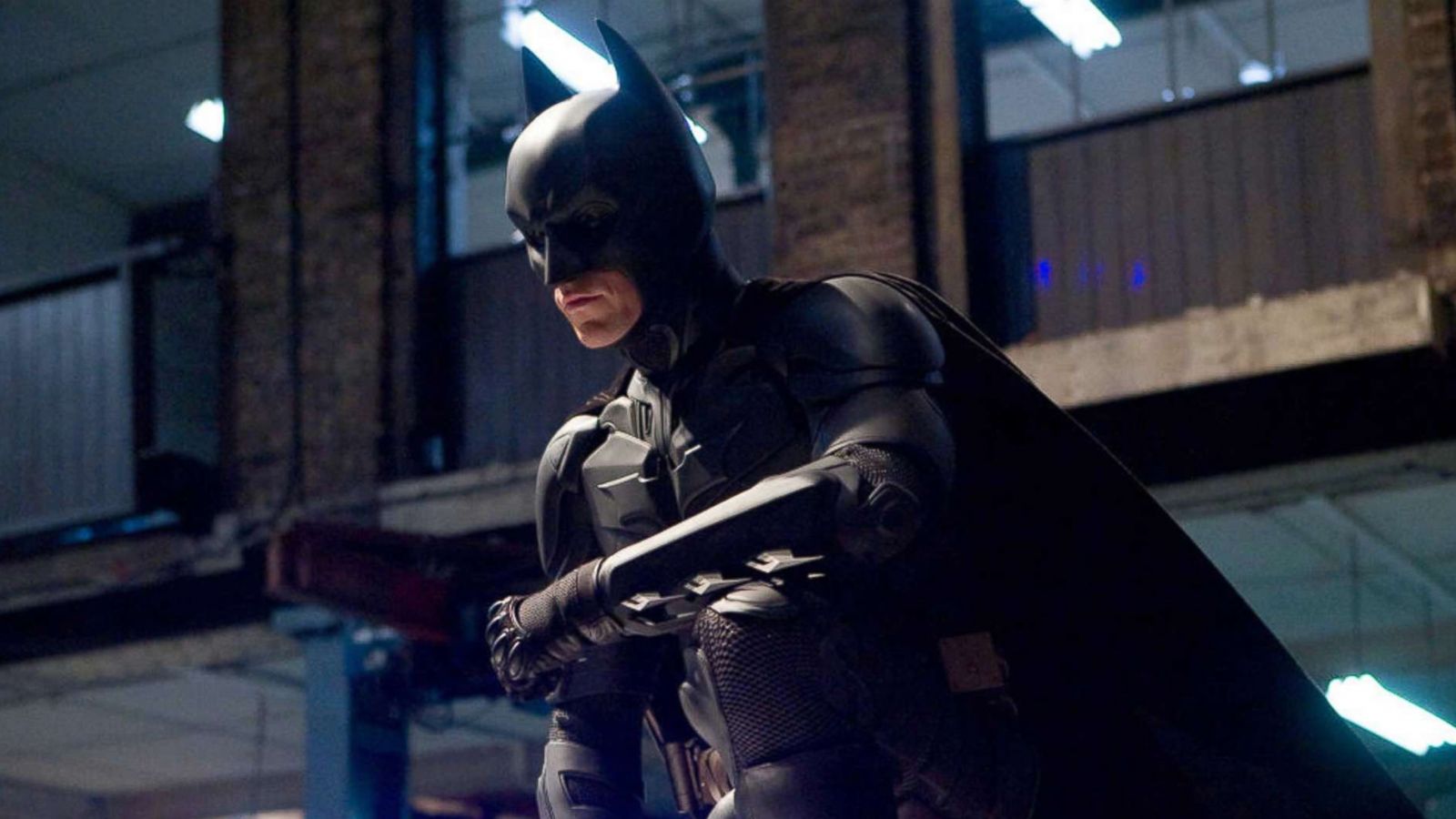 PHOTO: Christian Bale, as Batman, in a scene from "The Dark Knight."