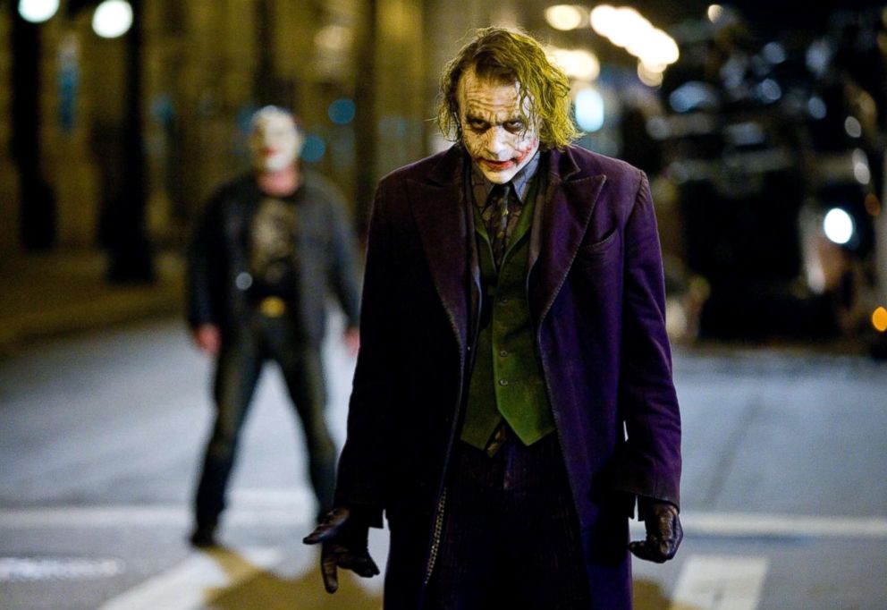   PHOTO: Heath Ledger, as a Joker, in a scene of the Black Knight 