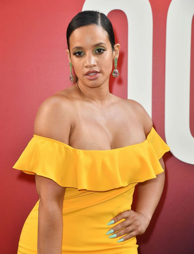PHOTO: Actress Dascha Polanco arrives for the world premiere of "Ocean's 8" on June 5, 2018 in New York.