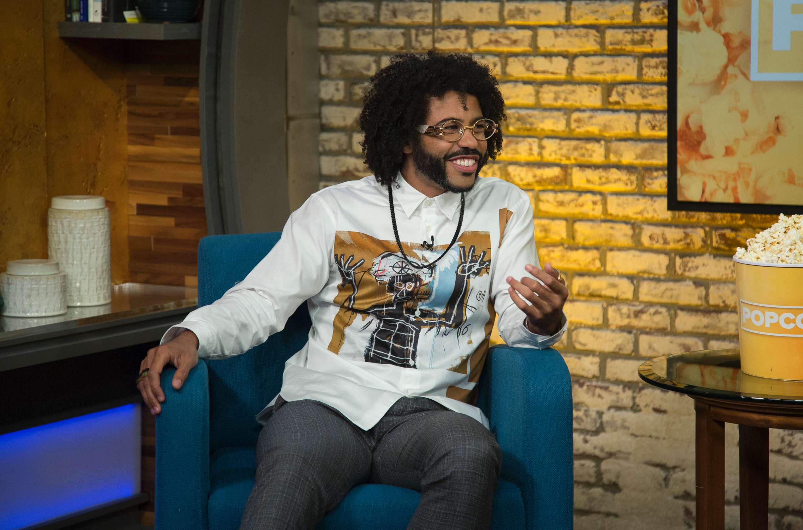 PHOTO: Daveed Diggs appears on "Popcorn with Peter Travers" at ABC News studios, July 18, 2018, in New York City. 