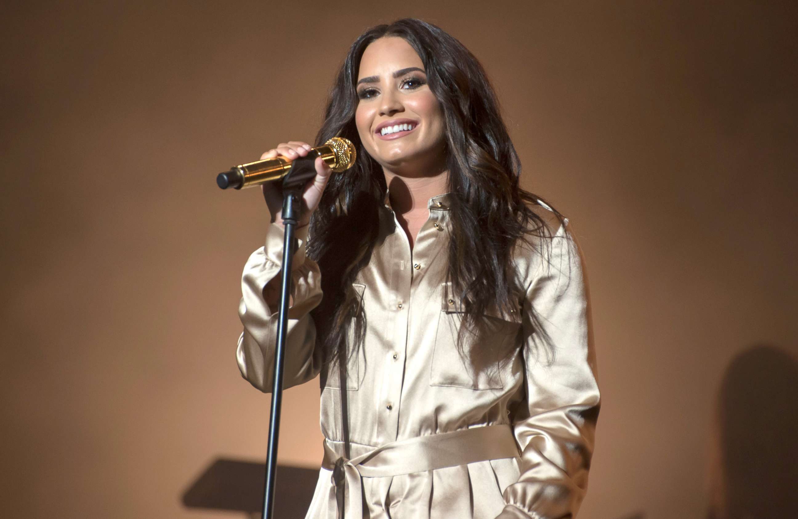 PHOTO: Singer Demi Lovato performs during the 16th International Mawazine Music Festival at Olm Souissi stage in, Rabat, Morocco, May 20, 2017.