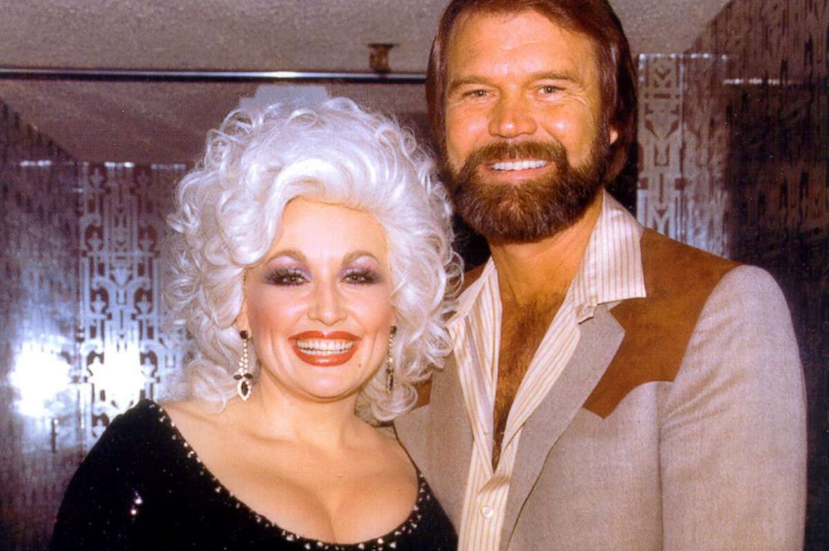 PHOTO: Dolly Parton and Glen Campbell are seen in this undated image posted to Dolly Parton's  website in memory of the late singer.