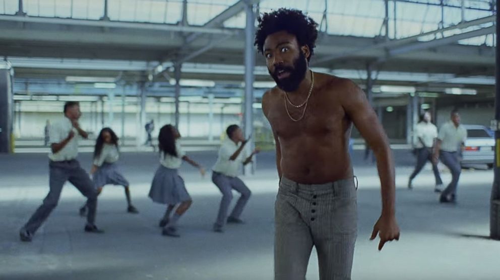 PHOTO: Donald Glover is seen in his music video for "This is America."