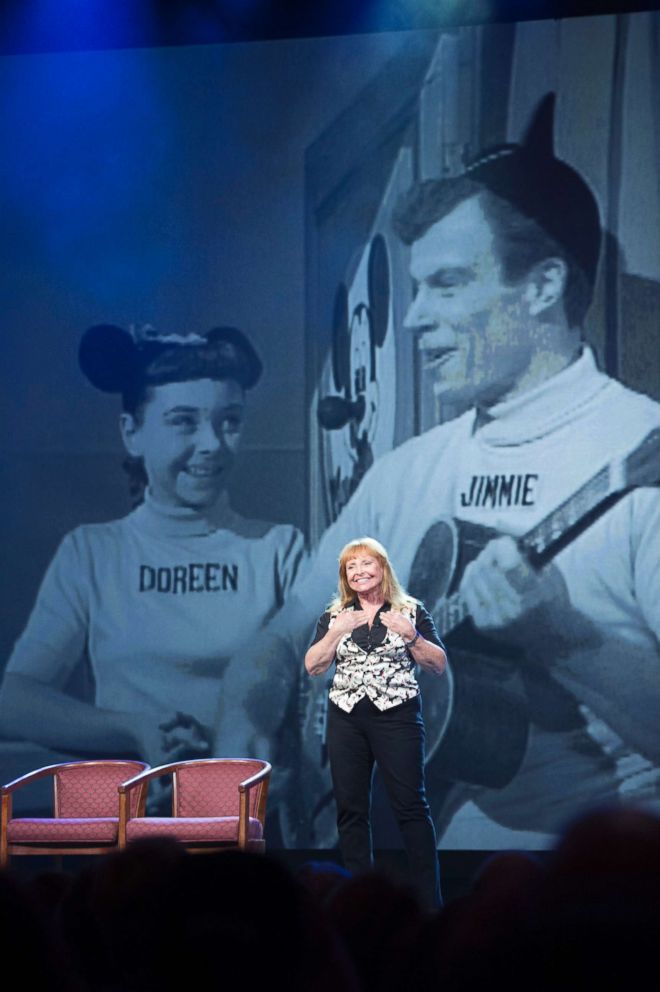 PHOTO: Doreen Tracey at the D23 Expo at the Anaheim Convention Center.