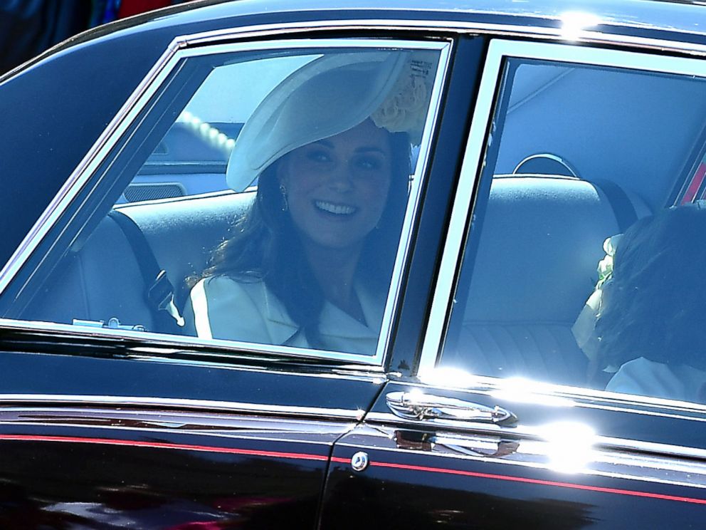 PHOTO: Catherine, The Duchess of Cambridge arrives at St Georges Chapel at Windsor Castle for the wedding of Meghan Markle and Prince Harry in Windsor, May 19, 2018.
