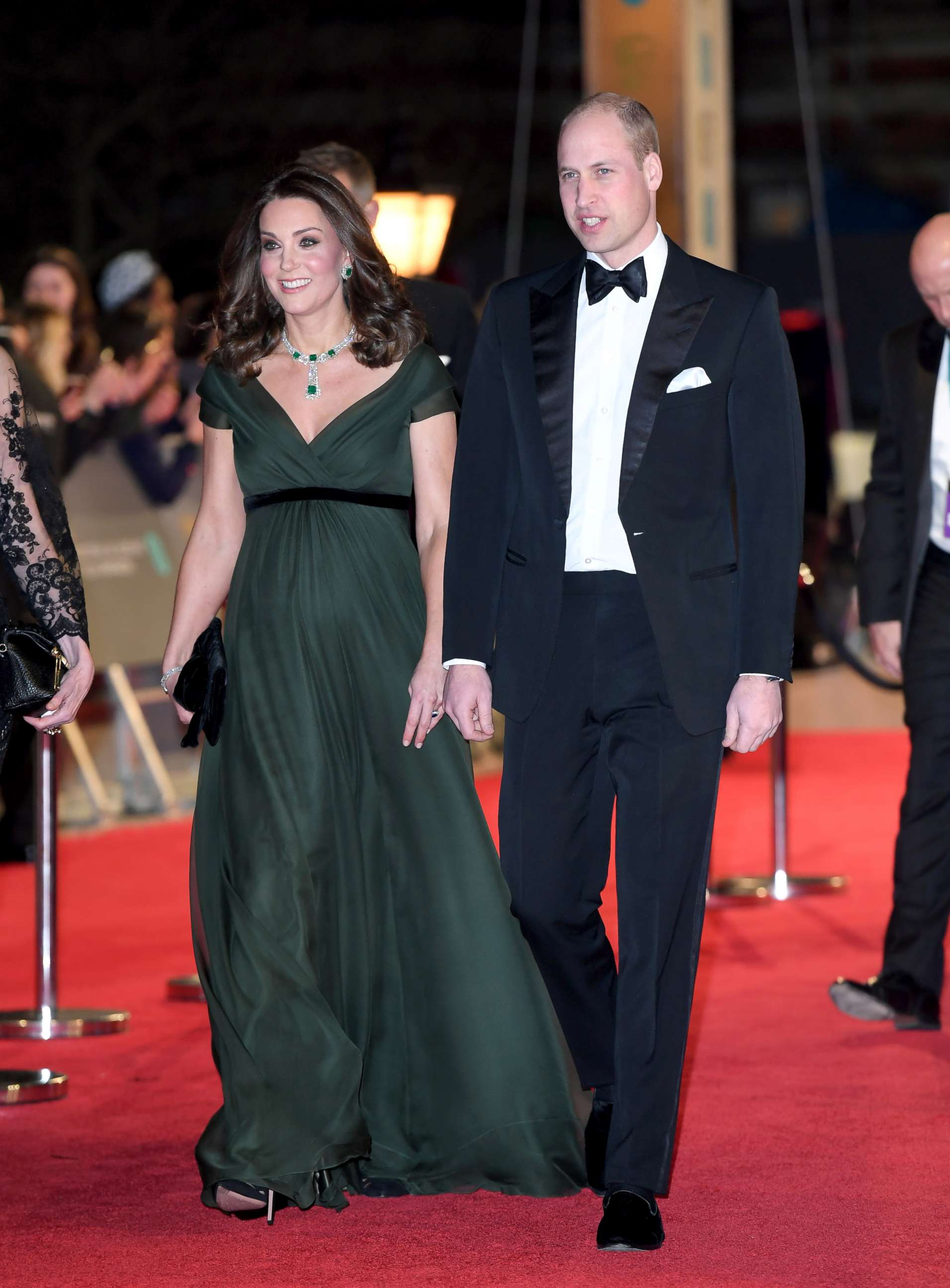 PHOTO: Catherine, Duchess of Cambridge and Prince William, Duke of Cambridge attend the EE British Academy Film Awards (BAFTAs) held at the Royal Albert Hall, Feb. 18, 2018 in London.