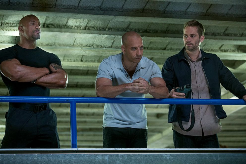 PHOTO: Dwayne Johnson, Vin Diesel and Paul Walker in "The Fast and the Furious 6."