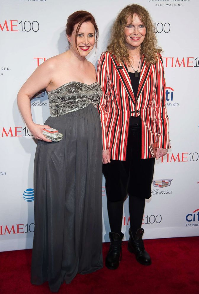 PHOTO: Dylan Farrow and Mia Farrow attend the 2016 Time 100 Gala at Frederick P. Rose Hall, Jazz at Lincoln Center on April 26, 2016 in New York.