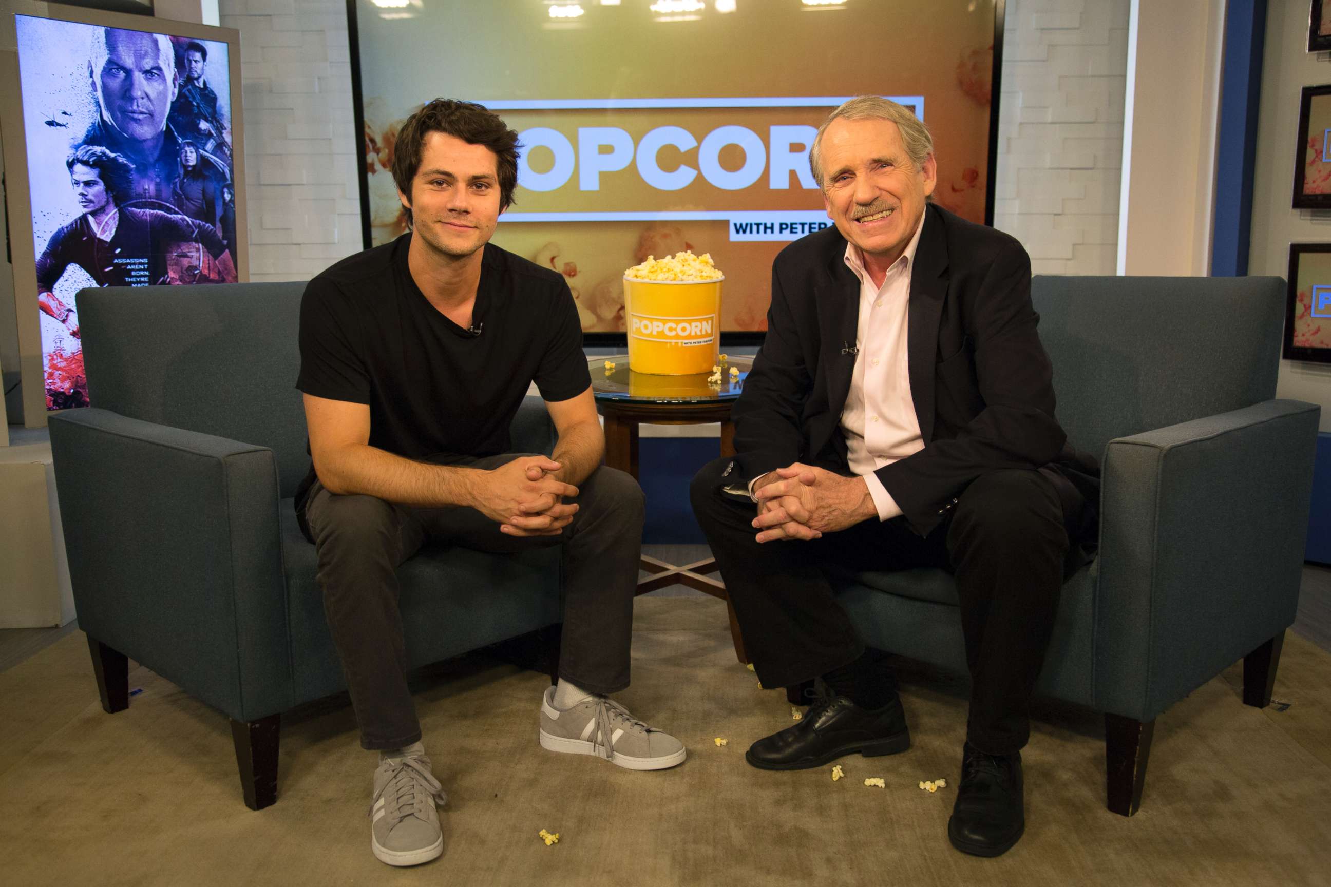 PHOTO: Dylan O'Brien appears on "Popcorn with Peter Travers" at ABC News studios, Sept. 7, 2017, in New York City.