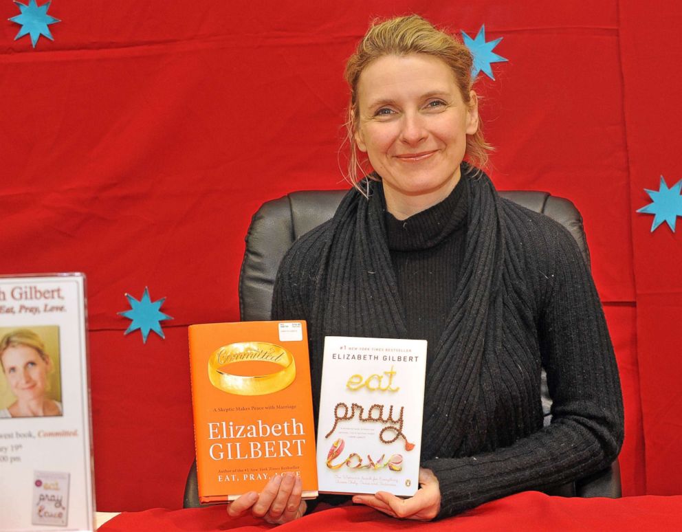 PHOTO: Elizabeth Gilbert author of 'Eat, Pray, Love' promotes her new book 'Committed' at BJ's Wholesale on Feb. 19, 2010 in Riverdale, New Jersey. 