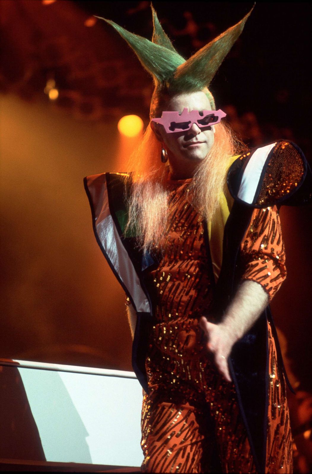 Elton John's Best Outfits Over The Years