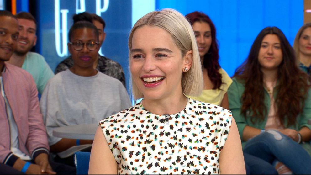 PHOTO: Emilia Clarke stopped by "Good Morning America" on May 23 and opened up about her new film, "Solo: A Star Wars Story."