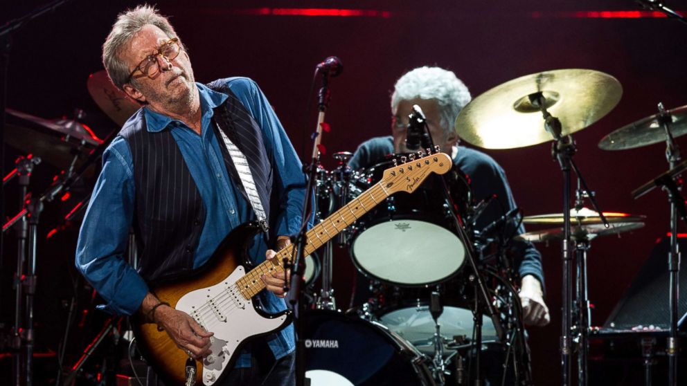 PHOTO: Eric Clapton performs live on stage at Royal Albert Hall, May 14, 2015, in London.