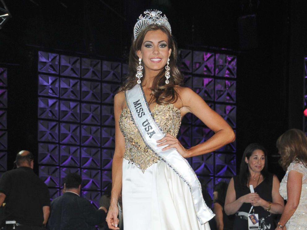 PHOTO: Miss USA 2013 Erin Brady attends a news conference following the 2013 Miss USA competition at Planet Hollywood Resort & Casino, June 16, 2013 in Las Vegas.