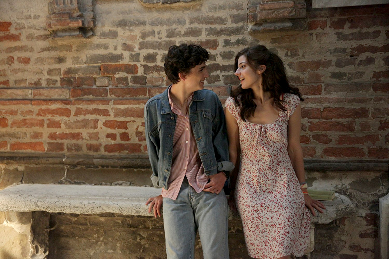 PHOTO: Timothee Chalamet and Amira Casar in a scene from "Call Me by Your Name."