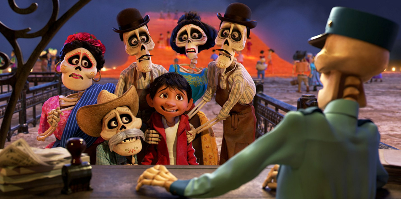 PHOTO: Scene from the animated film, "Coco."