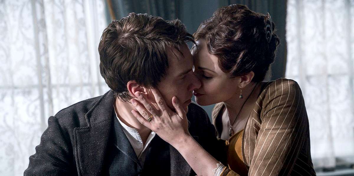 PHOTO: Benedict Cumberbatch and Tuppence Middleton in a scene from "The Current War."