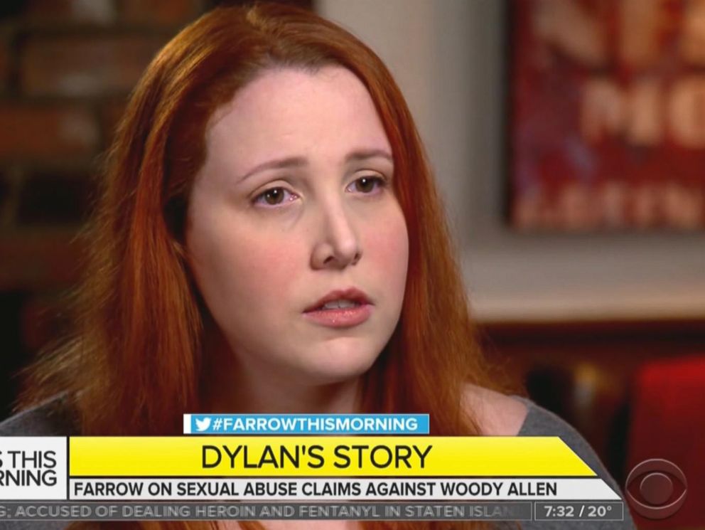PHOTO: Dylan Farrow appears on CBS This Morning, Jan. 18, 2018.
