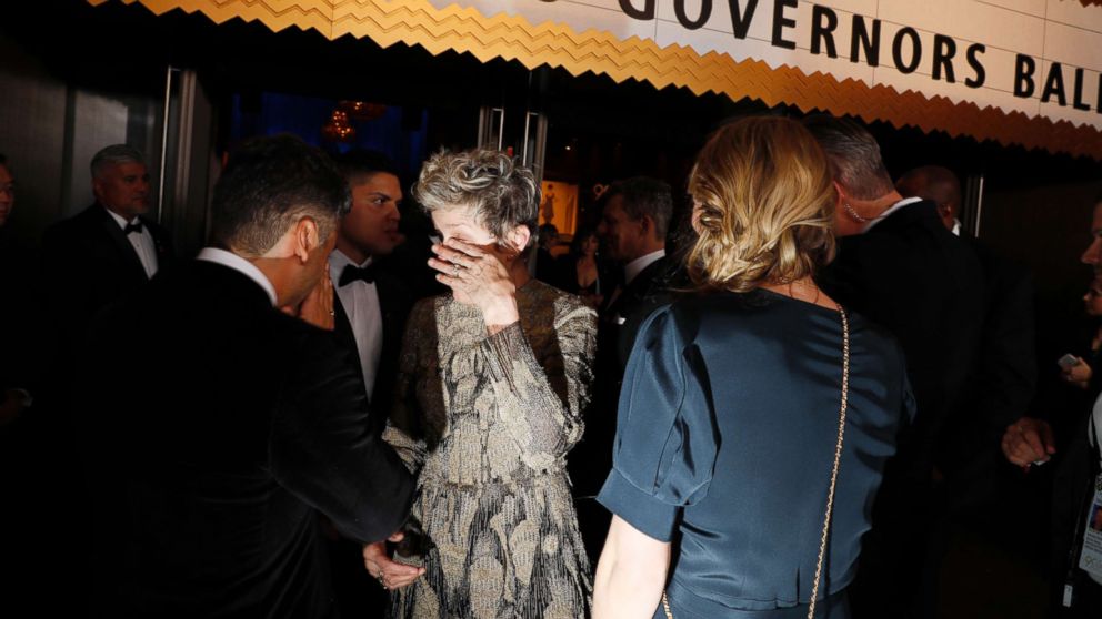 PHOTO: Frances McDormand at the 90th Academy Awards Governors Ball, March 4, 2018, at the Dolby Theatre at Hollywood & Highland Center in Hollywood.