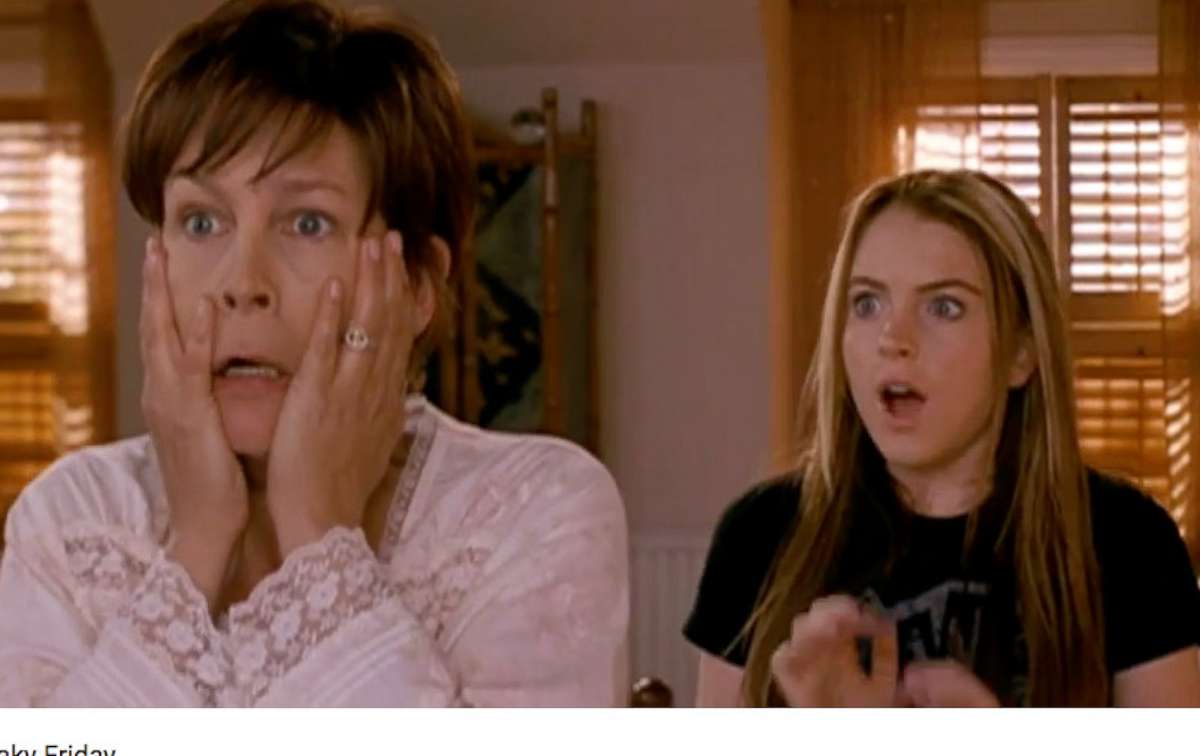 PHOTO: Jamie Lee Curtis and Lindsay Lohan in "Freaky Friday."