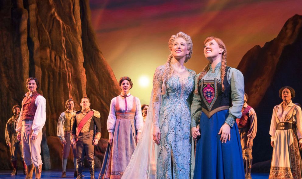 PHOTO: Actors perform during "Frozen: The Broadway Musical."