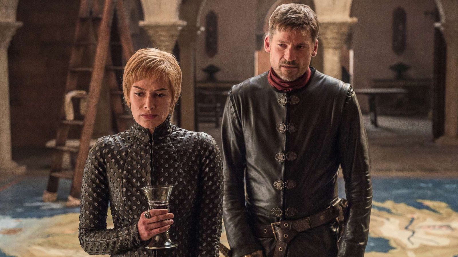 PHOTO: Lena Headey and Nikolaj Coster-Waldau appear in HBO's, "Game of Thrones," 2017.