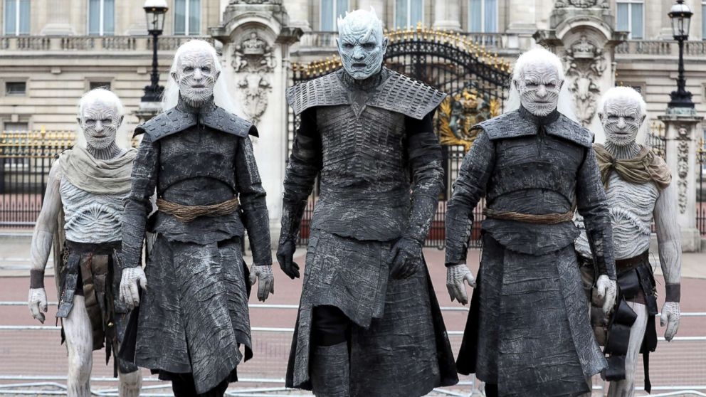 'Game of Thrones' White walkers take over London in advance of season