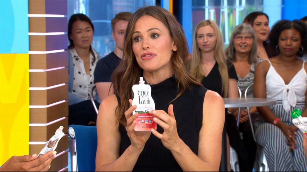 PHOTO: Jennifer Garner joined "GMA" to discuss her food company Once Upon a Farm. 