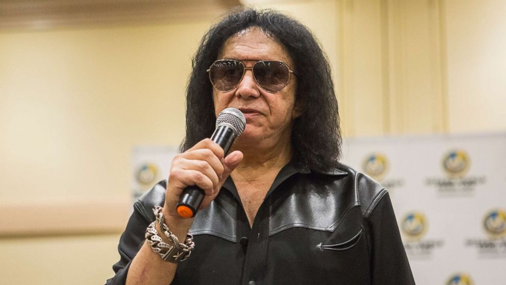 Musician Gene Simmons during the Wizard World Chicago Comic-Con at Donald E. Stephens Convention Center, Aug. 26, 2017 in Rosemont, Ill.  