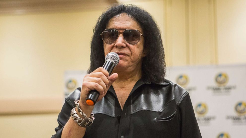 Musician Gene Simmons during the Wizard World Chicago Comic-Con at Donald E. Stephens Convention Center, Aug. 26, 2017 in Rosemont, Ill.