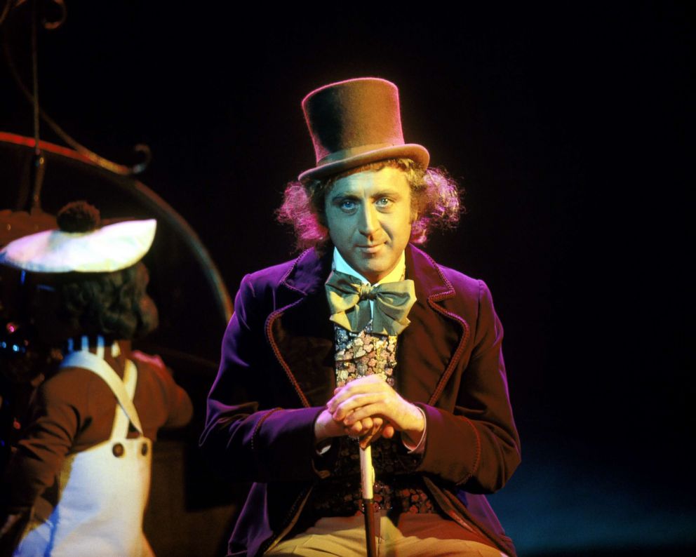 PHOTO: Gene Wilder, as Willy Wonka, on the set of the film "Willy Wonka and the Chocolate Factory," based a novel by Roald Dahl.