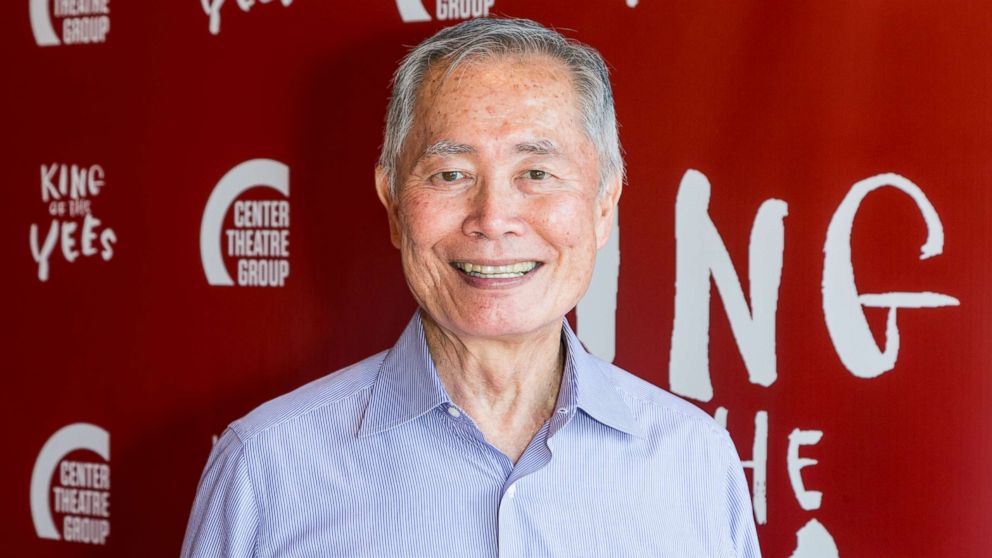 PHOTO: George Takei attends the opening night of "King Of The Yees" at the Kirk Douglas Theater, July 16, 2017 in Culver City, Calif.