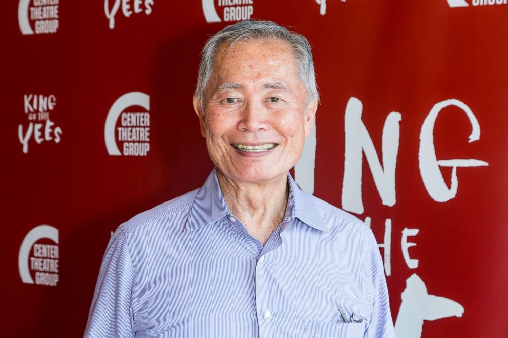 PHOTO: George Takei attends the opening night of "King Of The Yees" at the Kirk Douglas Theater, July 16, 2017 in Culver City, Calif.