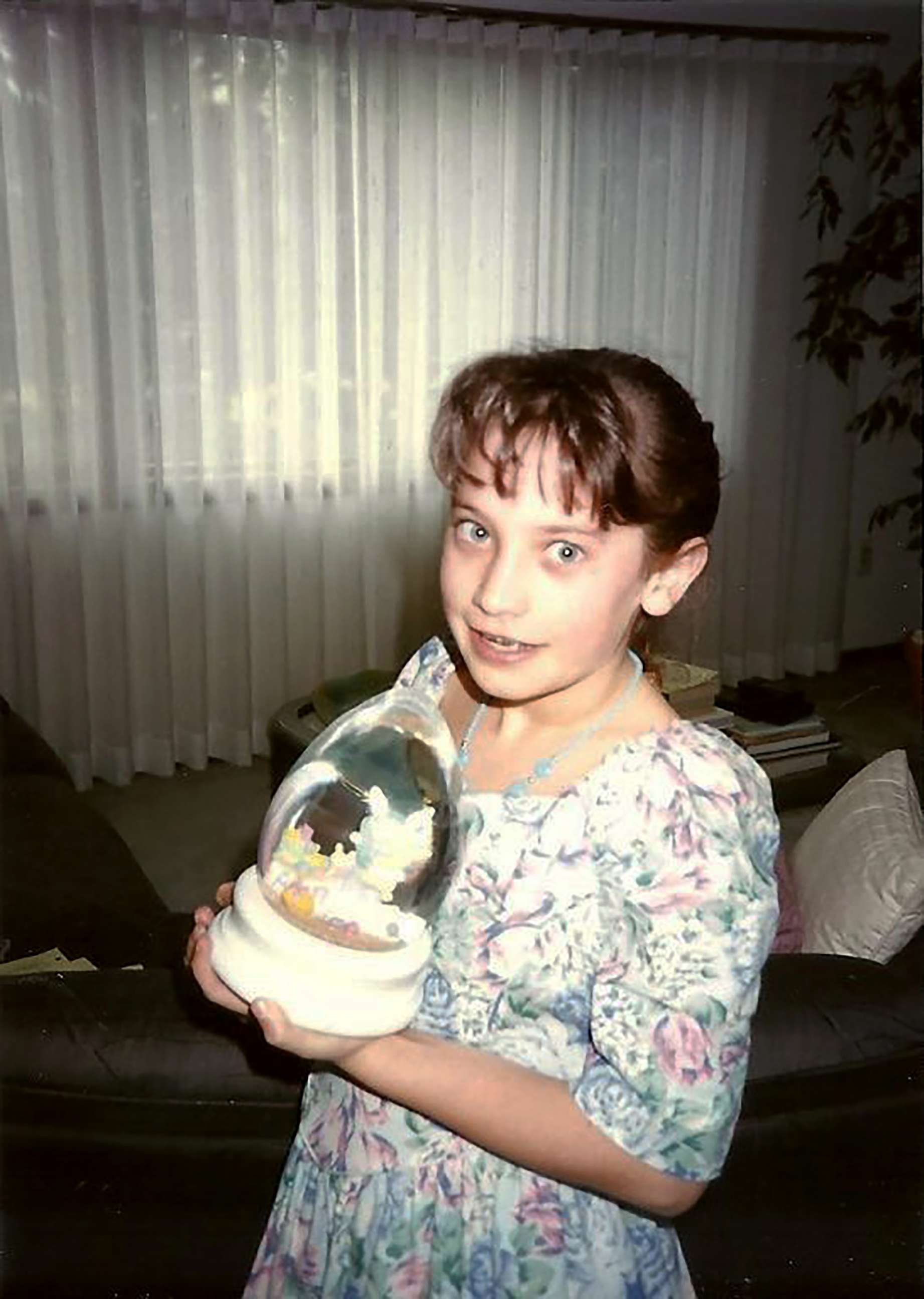 PHOTO: ABC News' chief meteorologist Ginger Zee is photographed here as a child in this undated family photo.