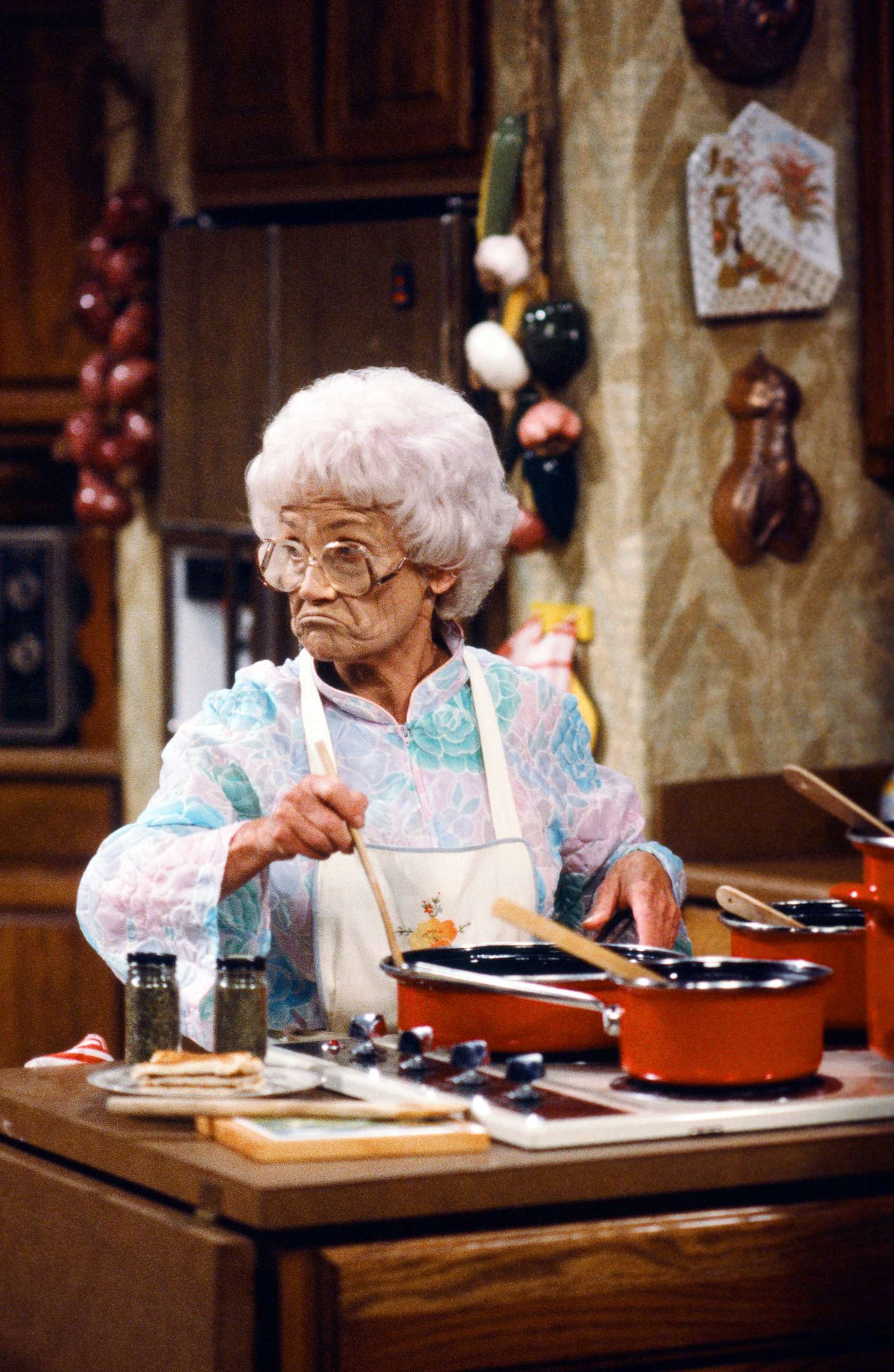 PHOTO: Estelle Getty starred as Sophia Petrillo on "The Golden Girls." Despite playing Bea Arthur's mother in the show, Getty was a year younger than Arthur in real life.