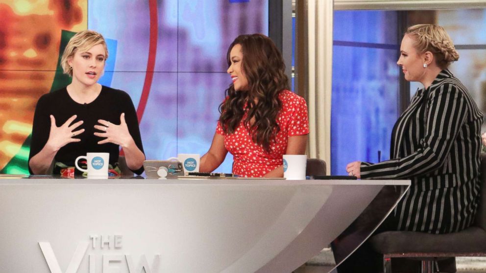 "Lady Bird" writer and director Greta Gerwig joined "The View" to talk about the film's big wins at the Golden Globes. 