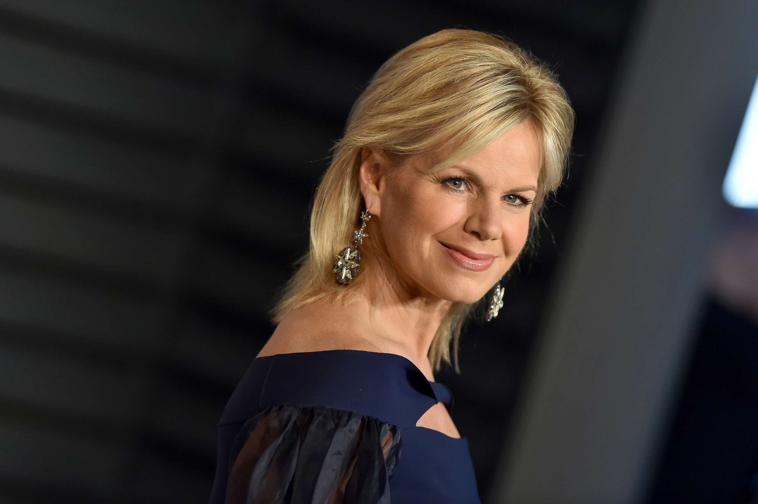 PHOTO: Gretchen Carlson attends the 2018 Vanity Fair Oscar Party at Wallis Annenberg Center for the Performing Arts, March 4, 2018, in Beverly Hills, Calif.