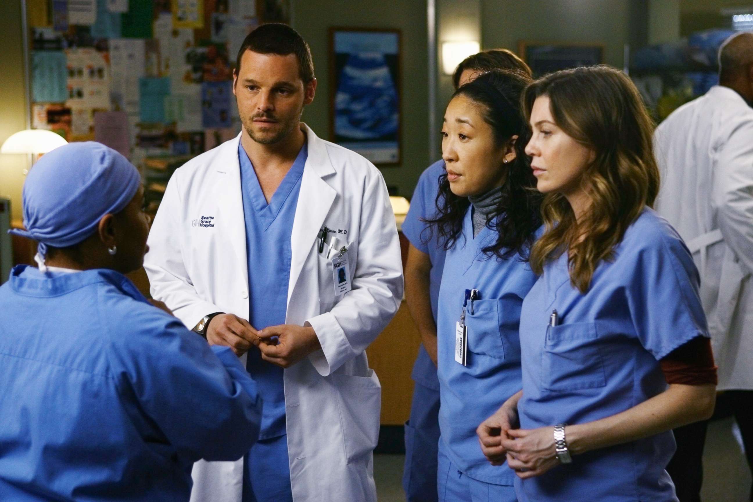 PHOTO: Justin Chambers from "Grey's Anatomy" appears in the episode "Elevator Love Letter" and aired on March 26, 2009, on the ABC Television Network.