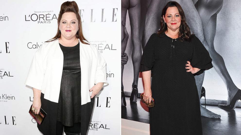 PHOTO: Melissa McCarthy attends ELLE's 20th Annual Women in Hollywood Celebration on Oct. 21, 2013 in Beverly Hills, Calif.  Melissa McCarthy attends Brian Atwood's Celebration of PUMPED on Oct. 23, 2015 in Los Angeles.