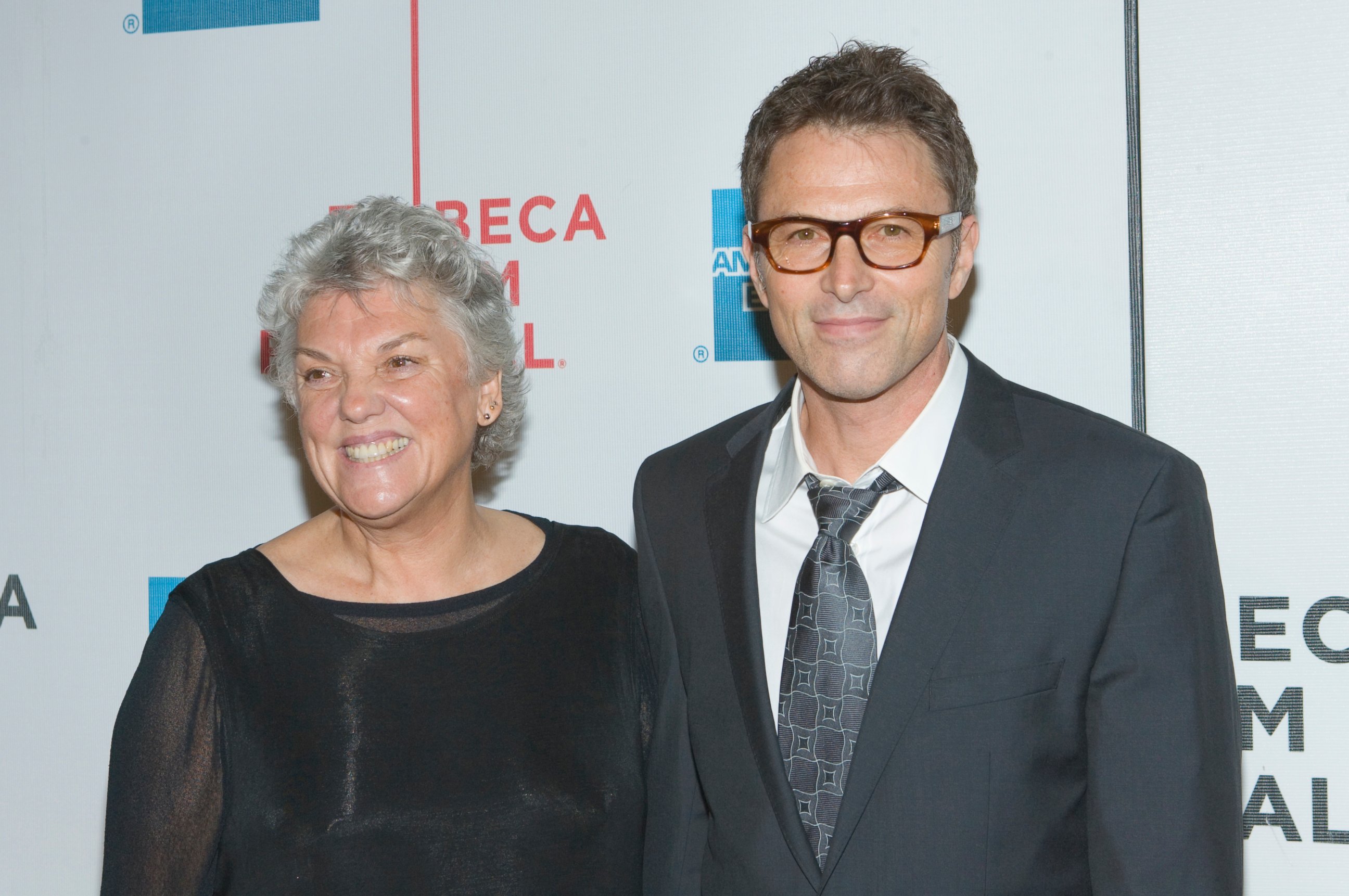 PHOTO: Tyne Daly and Tim Daly attend the "Poliwood Film Premiere" during the 8th Annual Tribeca Film Festival at the BMCC Tribeca PAC in New York City, May 01, 2009.