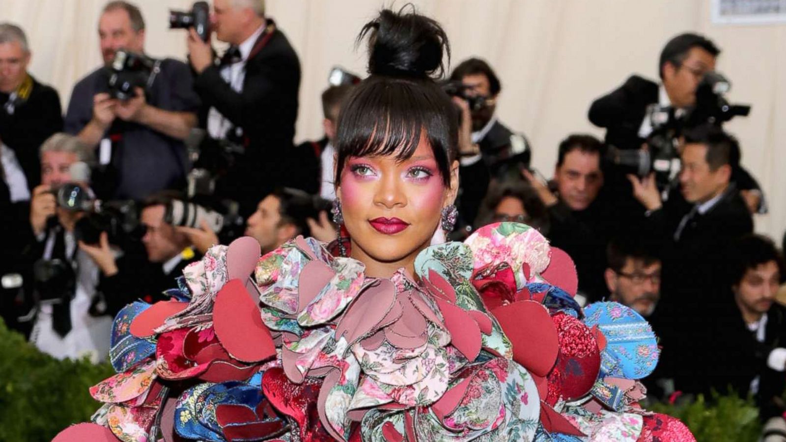 PHOTO: Rihanna attends the "Rei Kawakubo/Comme des Garcons: Art Of The In-Between" Costume Institute Gala at Metropolitan Museum of Art in New York City, May 1, 2017.